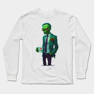 Zombie Loves People Long Sleeve T-Shirt